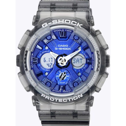 Montre pour femme Casio G-Shock gris translucide analogique numérique Quartz GMA-S120TB-8A 200M