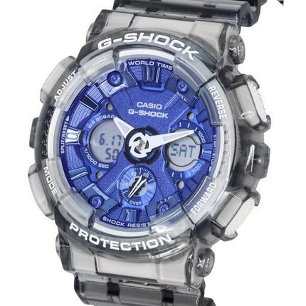 Montre pour femme Casio G-Shock gris translucide analogique numérique Quartz GMA-S120TB-8A 200M