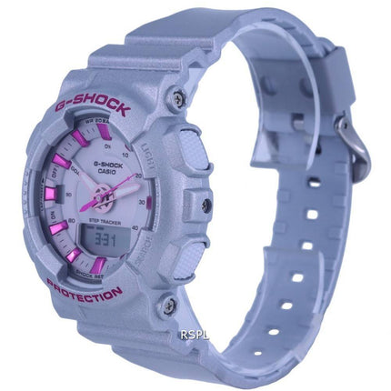 Casio G-Shock Analogique Numérique Cadran Gris Quartz GMA-S130NP-8A GMAS130NP-8 200M Montre Femme