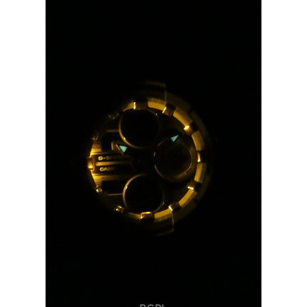 Montre femme Casio G-Shock analogique numérique en résine biosourcée, cadran rose, quartz, GMA-S140PP-4A, 200 m