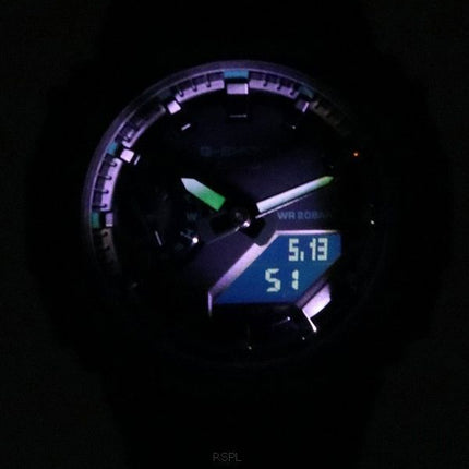 Casio G-Shock Analogique Numérique Cadran Noir Quartz GMA-S2100GA-1A GMAS2100GA-1 200M Montre Femme