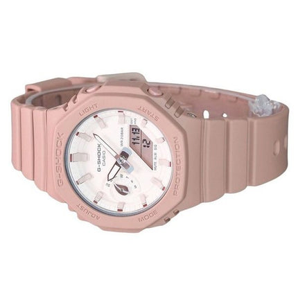 Montre pour femme Casio G-Shock Nature',s Color Series analogique numérique à base de résine biologique cadran rose GMA-S2100