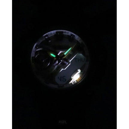 Montre pour femme Casio G-Shock analogique numérique bracelet en résine translucide Quartz GMA-S2200PE-3A 200M