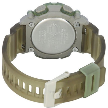 Montre pour femme Casio G-Shock analogique numérique bracelet en résine translucide Quartz GMA-S2200PE-3A 200M