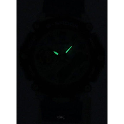 Montre Casio G-Shock GMA-S2200PE-6A pour femme, reconditionnée, analogique-numérique, bracelet en résine translucide, mouvement à quartz, étanche à 200 m.
