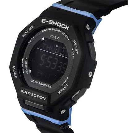 Montre Casio G-Shock G-Squad Digital Smartphone Link Bracelet en résine biosourcée Quartz GMD-B300-1 200M pour femme