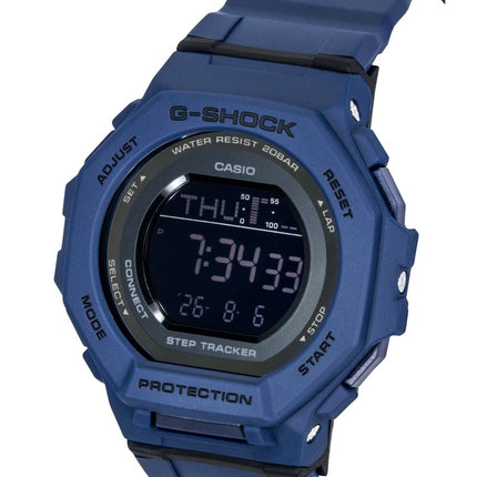 Montre Casio G-Shock pour femme, connectée à un smartphone, avec bracelet en résine biosourcée et mouvement à quartz GMD-B300-2, étanche à 200 m.