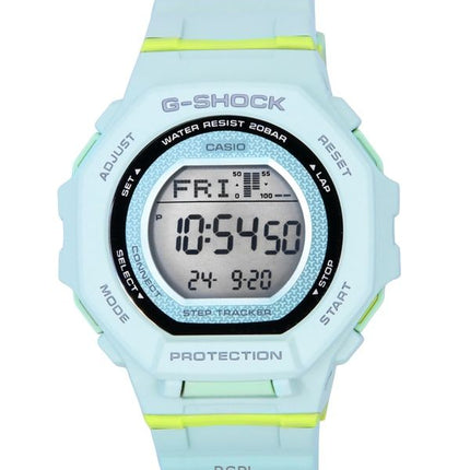 Montre pour femme Casio G-Shock G-Squad Digital Smartphone Link en résine biosourcée vert pâle GMD-B300-3 200M
