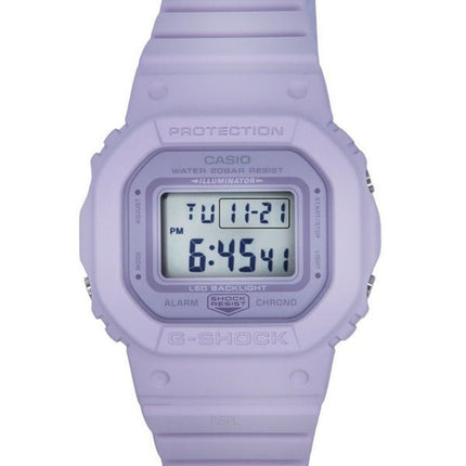 Montre pour femme Casio G-Shock numérique bracelet en résine violette cadran violet Quartz GMD-S5600BA-6 200M