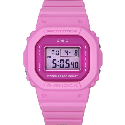 Montre Casio G-Shock Digitale à quartz en résine biosourcée GMD-S5610PP-4 200 m pour femme