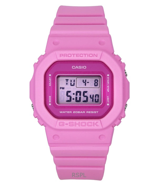 Montre Casio G-Shock Digitale à quartz en résine biosourcée GMD-S5610PP-4 200 m pour femme