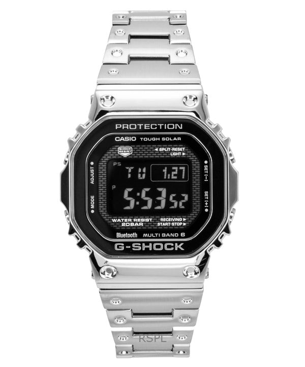 Montre homme Casio G-Shock Digital Full Metal Smart Link Solar GMW-B5000BT-1 200M
