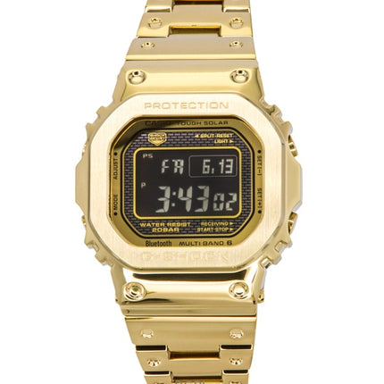 Montre Casio G-Shock GMW-B5000GD-9 pour homme, bracelet en acier inoxydable, bracelet numérique, bracelet connecté, 200 m
