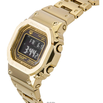 Montre Casio G-Shock GMW-B5000GD-9 pour homme, bracelet en acier inoxydable, bracelet numérique, bracelet connecté, 200 m