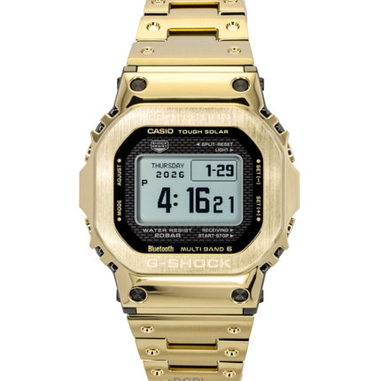 Montre homme Casio G-Shock Digital Gold Tone Full Metal Smart Link Solar GMW-BZ5000GD-9 200M