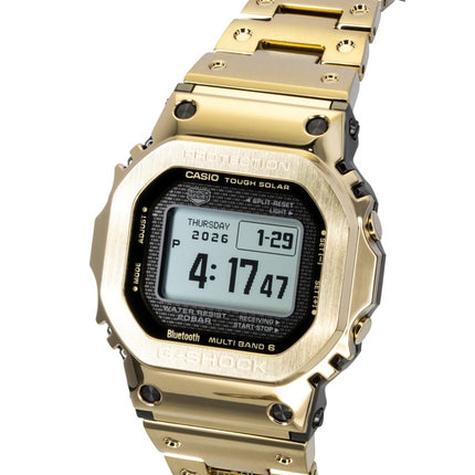 Montre homme Casio G-Shock Digital Gold Tone Full Metal Smart Link Solar GMW-BZ5000GD-9 200M