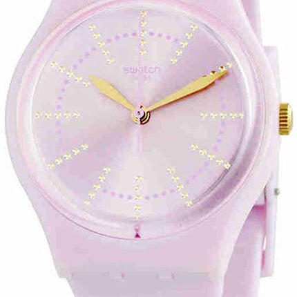 Montre Swatch Originals Guimauve analogique Quartz GP148 féminin