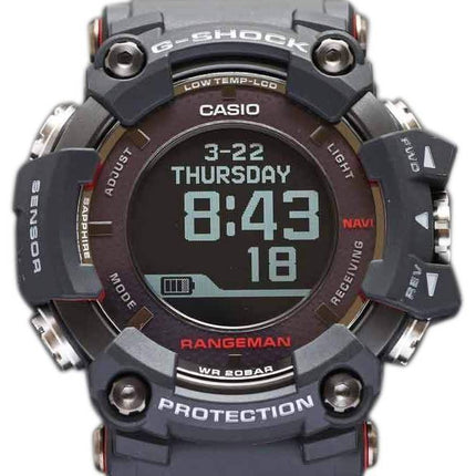 Montre Casio G-Shock GPR-B1000-1JR Rangeman Triple capteur GPS 200M hommes