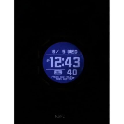 Montre pour homme Casio G-Shock Master Of G-Land Rangeman Digital Smartphone Link Solar GPR-H1000-9 200M