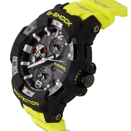 Montre Casio G-Shock Master of G-Air Gravitymaster pour homme, analogique, cadran noir, solaire, GR-B300RY-1A9, 200 m