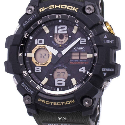 Montre Casio G-Shock Mudmaster Tough Solar 200M GSG-100-1 a 3 GSG100-1 a 3 masculine