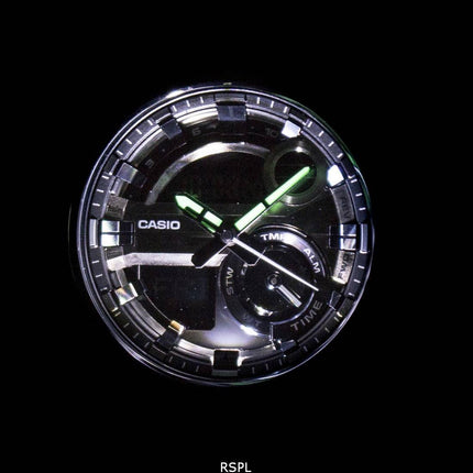 Casio G-Shock G-acier analogique-numérique mondiale temps TPS-210M-1 a montre homme