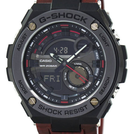 Casio G-Shock G-acier analogique-numérique mondiale temps TPS-210M-4 a montre homme