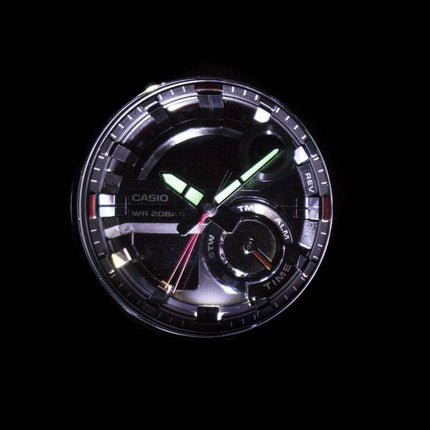 Casio G-Shock G-acier analogique-numérique mondiale temps TPS-210M-4 a montre homme