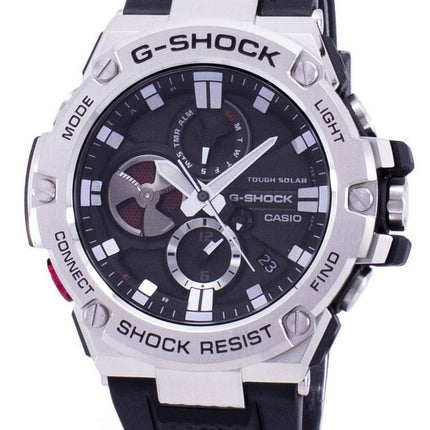 Casio G-Shock G-acier Tough Solar analogiques TPS-B100-1 a GSTB100-1 a montre homme