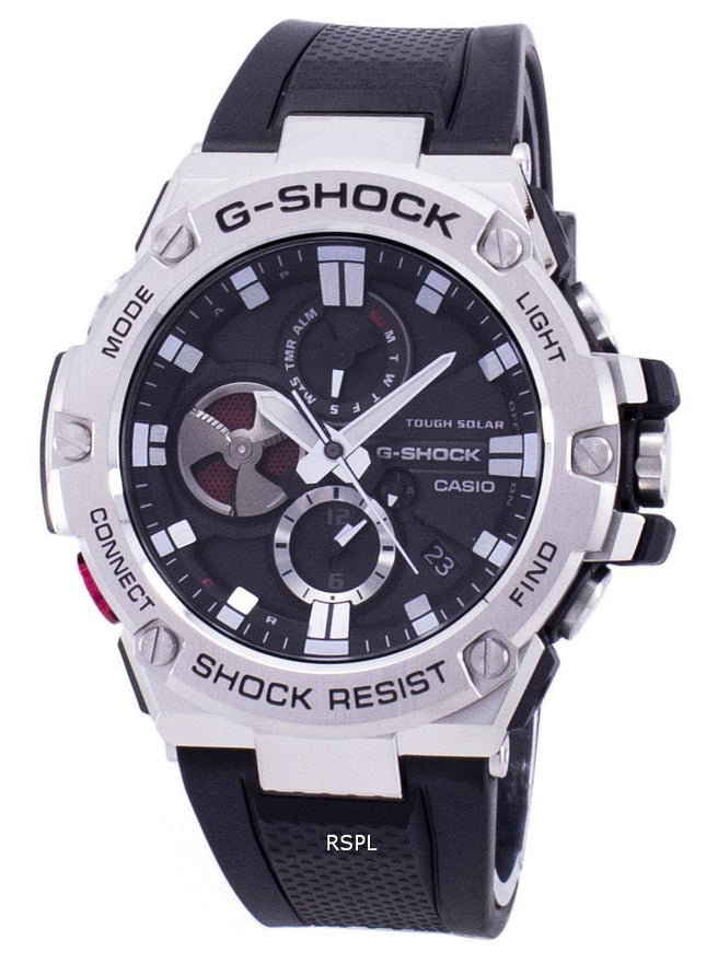 Casio G-Shock G-acier Tough Solar analogiques TPS-B100-1 a GSTB100-1 a montre homme