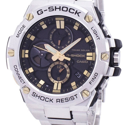 Montre Casio G-Shock G-acier Tough Solar Bluetooth TPS-B100D-1 a 9 GSTB100D-1 a 9 hommes