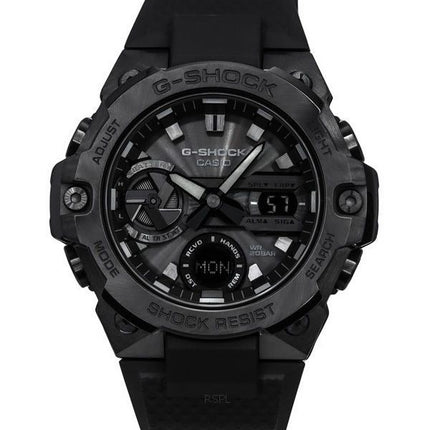 Montre Casio G-Shock G-Steel Black Mobile Link analogique numérique robuste solaire GST-B400BB-1A 200M pour homme
