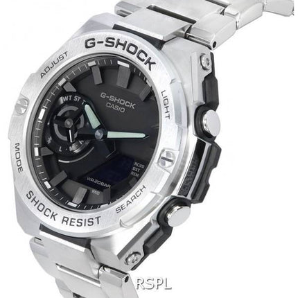 Montre pour homme Casio G-Shock G-Steel analogique numérique Tough Solar GST-B500D-1A1 GSTB500D-1A1 200M