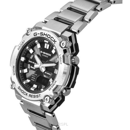 Montre Casio G-Shock G-Steel Analogique Numérique Smartphone Link Cadran Noir Solaire GST-B600D-1A 200M Homme