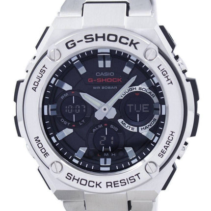 Casio G-Shock G-acier analogique-numérique mondiale temps TPS-S110D-1 a montre homme