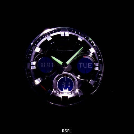 Casio G-Shock G-acier analogique-numérique mondiale temps TPS-S110D-1 a montre homme