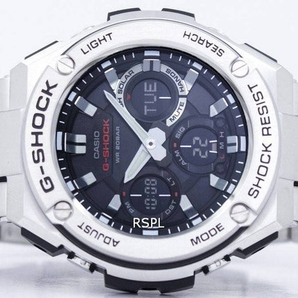 Casio G-Shock G-acier analogique-numérique mondiale temps TPS-S110D-1 a montre homme