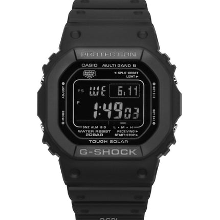 Montre Casio G-Shock Digitale en résine biosourcée solaire GW-5000HS-1 pour homme, 200 m