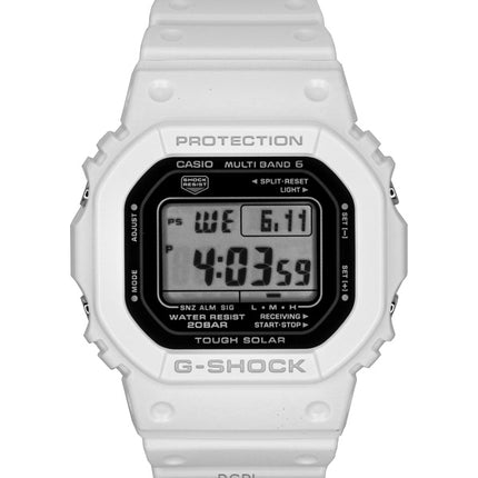 Montre Casio G-Shock Digital pour homme, bracelet en résine biosourcée, solaire GW-5000HS-7, 200 m