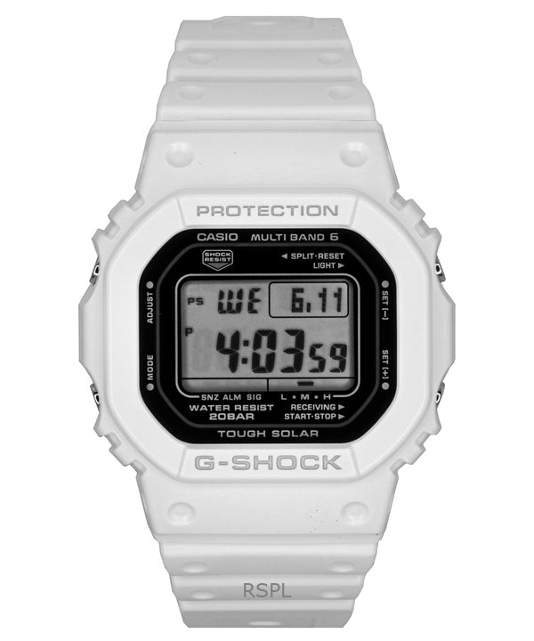 Montre Casio G-Shock Digital pour homme, bracelet en résine biosourcée, solaire GW-5000HS-7, 200 m