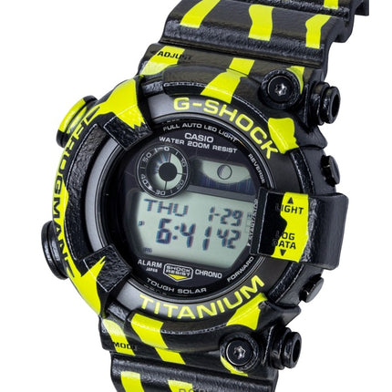 Montre homme Casio G-Shock Master Of G-Sea Frogman Digital en résine biosourcée solaire GW-8200TPF-1 étanche à 200 m