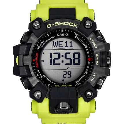 Montre Casio G-Shock Master Of G-Land Mudman Digitale Résine Biosourcée Solaire GW-9500MRY-1A9 200 M pour Homme