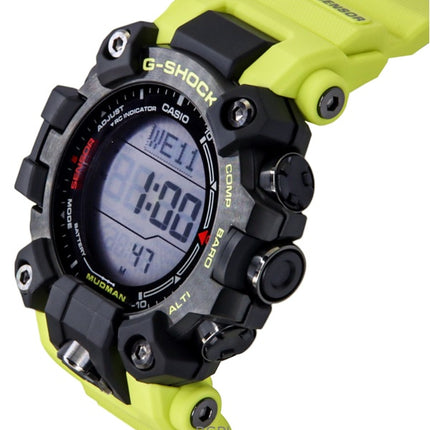 Montre Casio G-Shock Master Of G-Land Mudman Digitale Résine Biosourcée Solaire GW-9500MRY-1A9 200 M pour Homme
