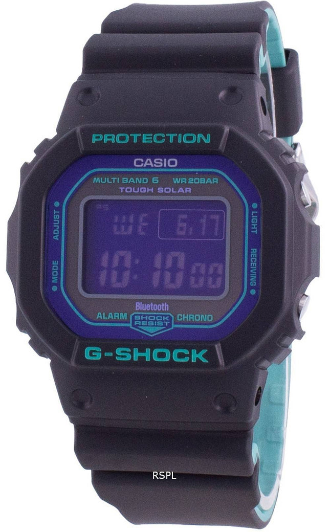 Montre Homme Casio G-Shock GW-B5600BL-1 Solar World Time 200M