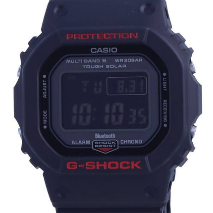 Montre pour homme Casio G-Shock Origin Tough Solar Bluetooth radiocommandée numérique GW-B5600HR-1 GWB5600HR-1 200M
