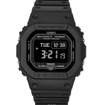 Montre Casio G-Shock Digital Smartphone Link en résine biosourcée solaire GW-BX5600-1A1 200M unisexe