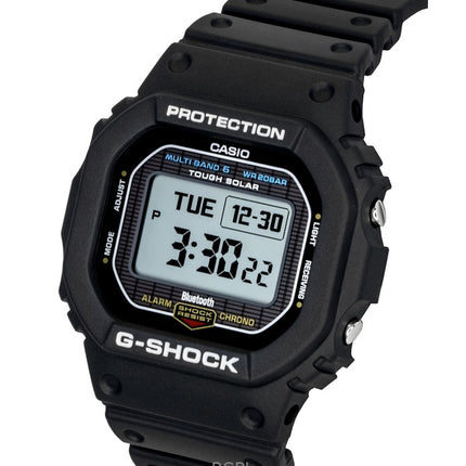 Montre Casio G-Shock Digital Smartphone Link en résine biosourcée solaire GW-BX5600-1 200M unisexe