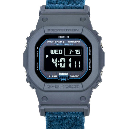 Montre Casio G-Shock Digital Smartphone Link Cloth Strap Solar GW-BX5600CBG-2 200M pour homme