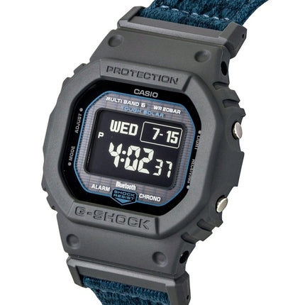 Montre Casio G-Shock Digital Smartphone Link Cloth Strap Solar GW-BX5600CBG-2 200M pour homme