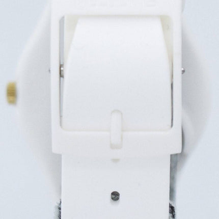 Montre unisexe Swatch Originals blanc évêque Quartz GW164